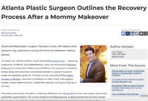 Board-certified Atlanta plastic surgeon outlines what the Mommy Makeover recovery process can entail.